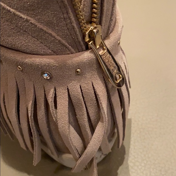 Italian sued high top with fringe boots 39 - Picture 8 of 8